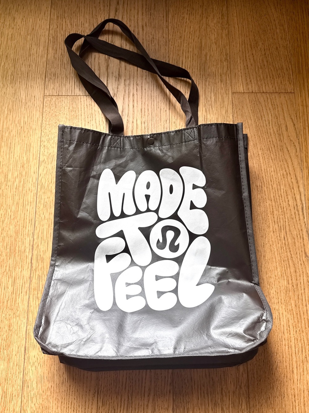 Lululemon shopping bag! New 2026 Large Dark Brown with Logo